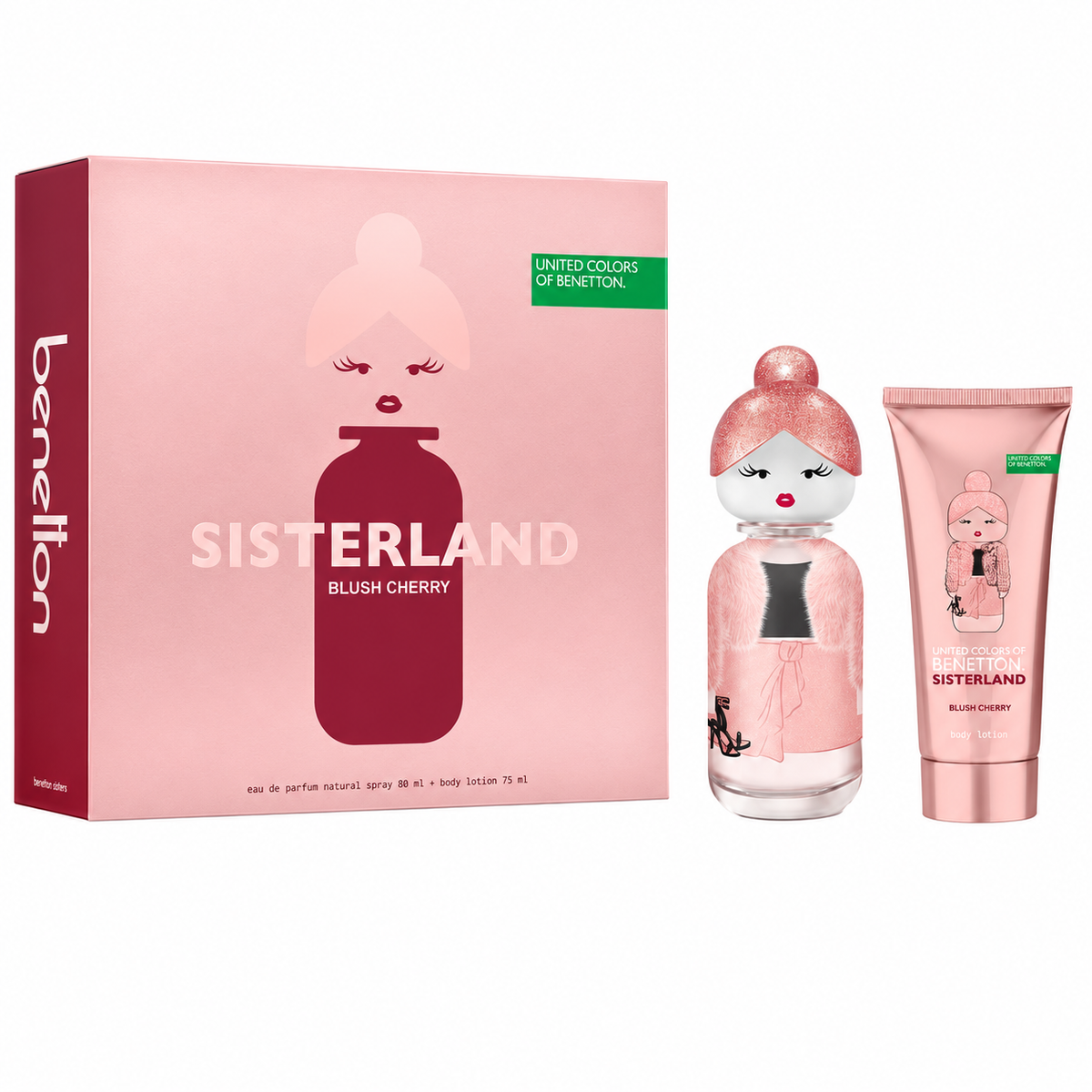 Kit Sisterland Blush Cherry  + Body Lotion 75ml