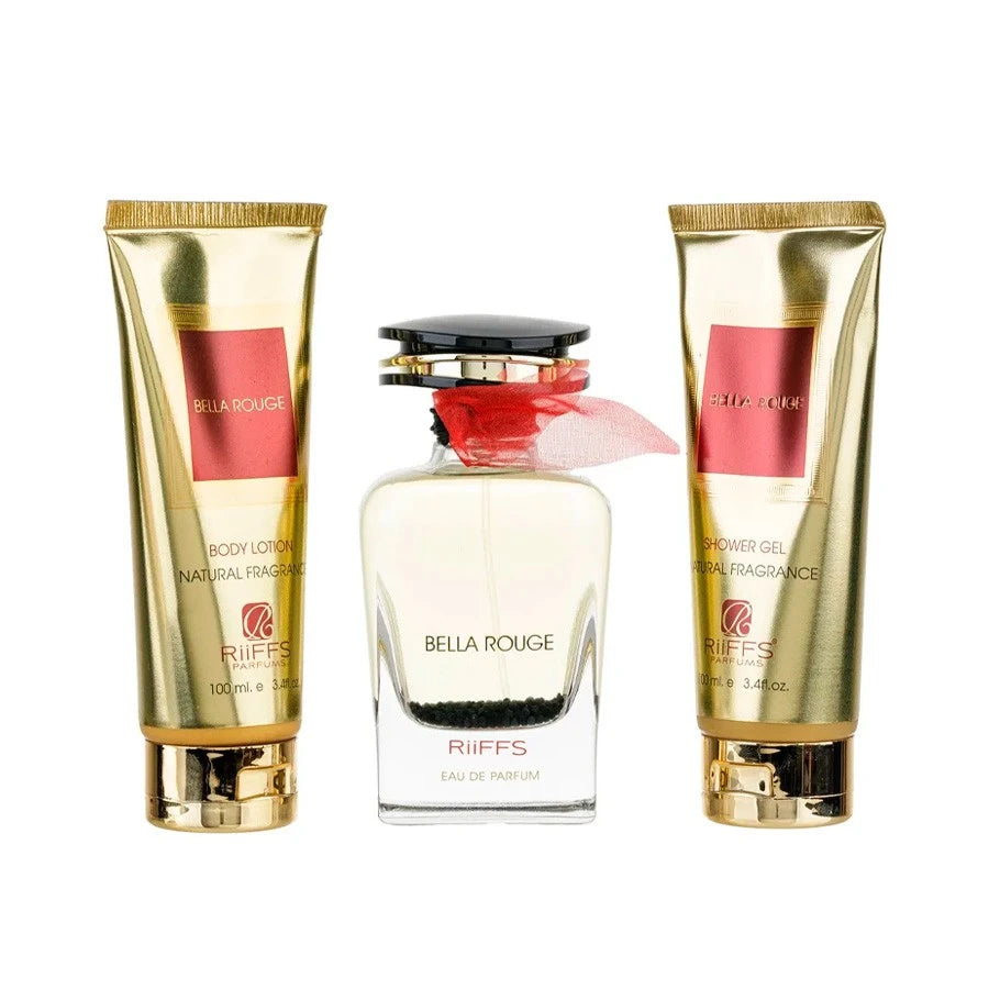 Kit Bella Rouge + Gel de banho e Hidratante