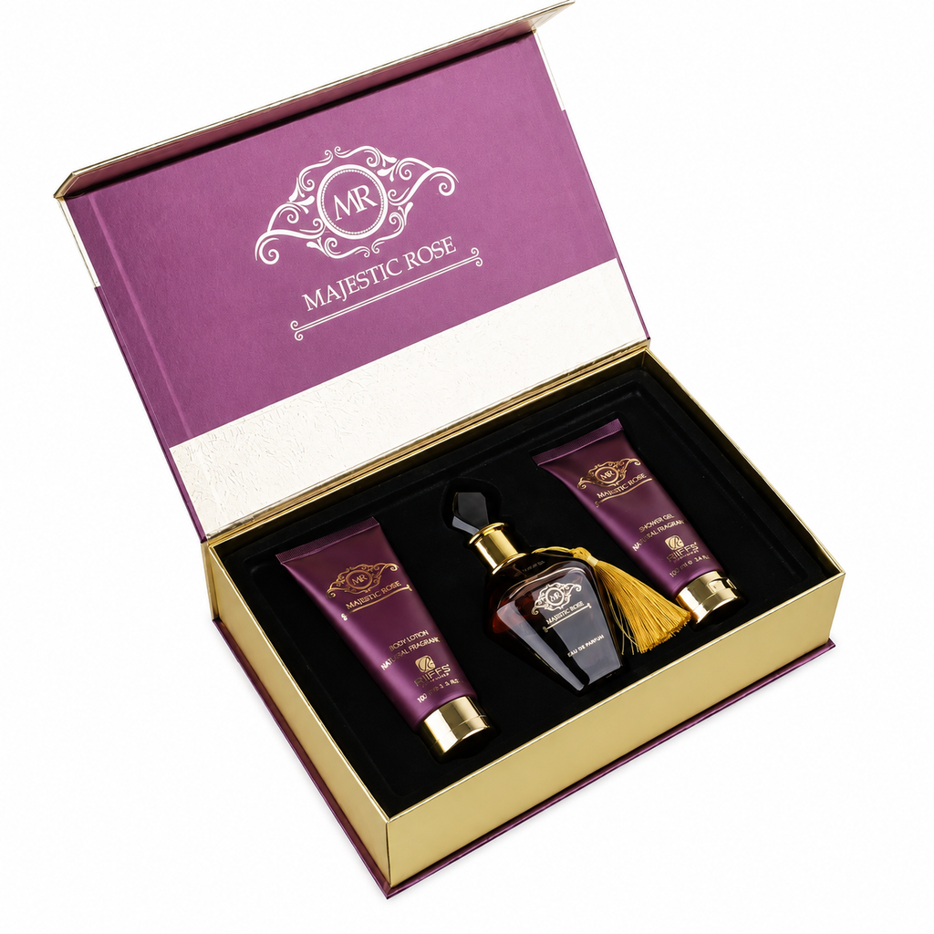 Kit Majestic Rose + Gel de banho e Hidratante