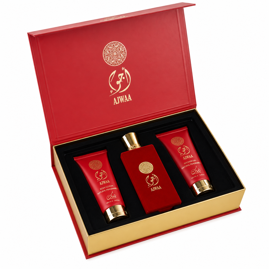 Kit Ajwaa Red + Gel de banho e Hidratante