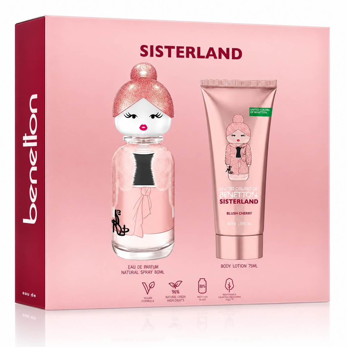 Kit Sisterland Blush Cherry  + Body Lotion 75ml