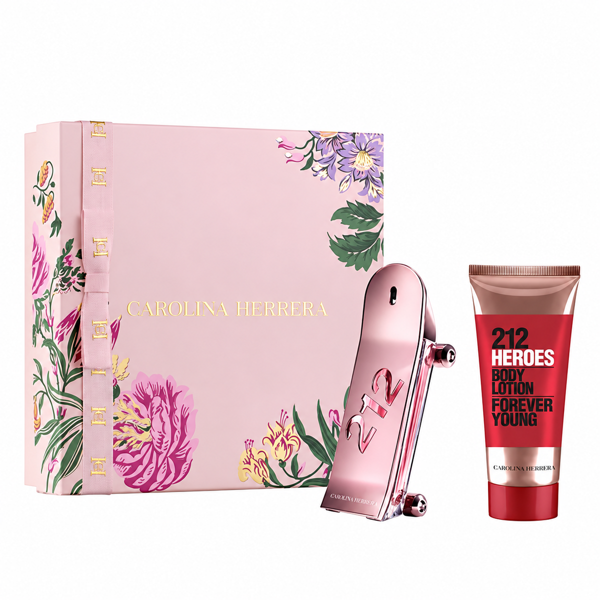 Kit 212 Heroes For Her + Body Lotion Forever Young