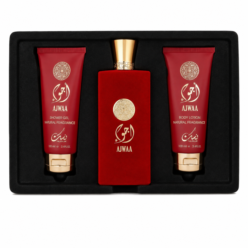 Kit Ajwaa Red + Gel de banho e Hidratante