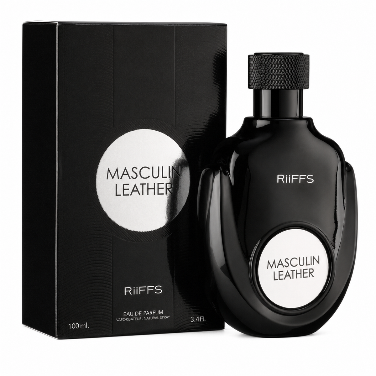 Kit Masculin Leather + Gel de banho e Hidratante