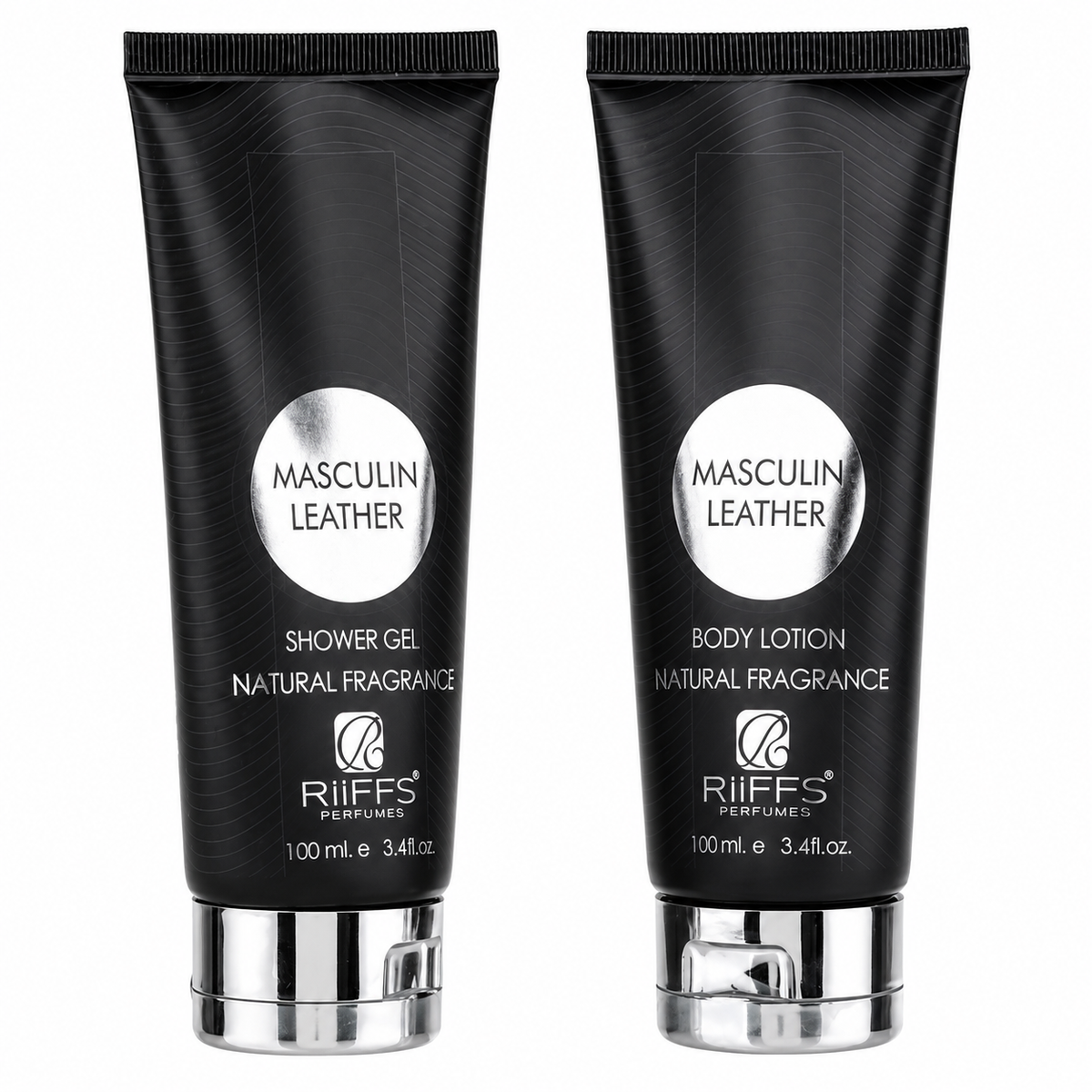 Kit Masculin Leather + Gel de banho e Hidratante
