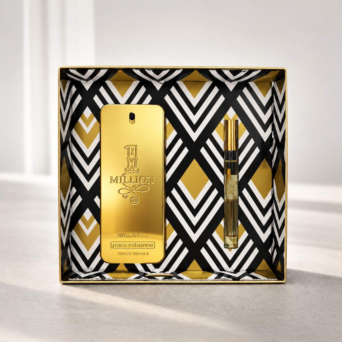 Kit Paco Rabanne 1 Million 200ml + 10ml