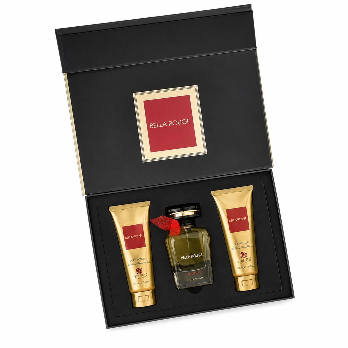 Kit Bella Rouge + Gel de banho e Hidratante