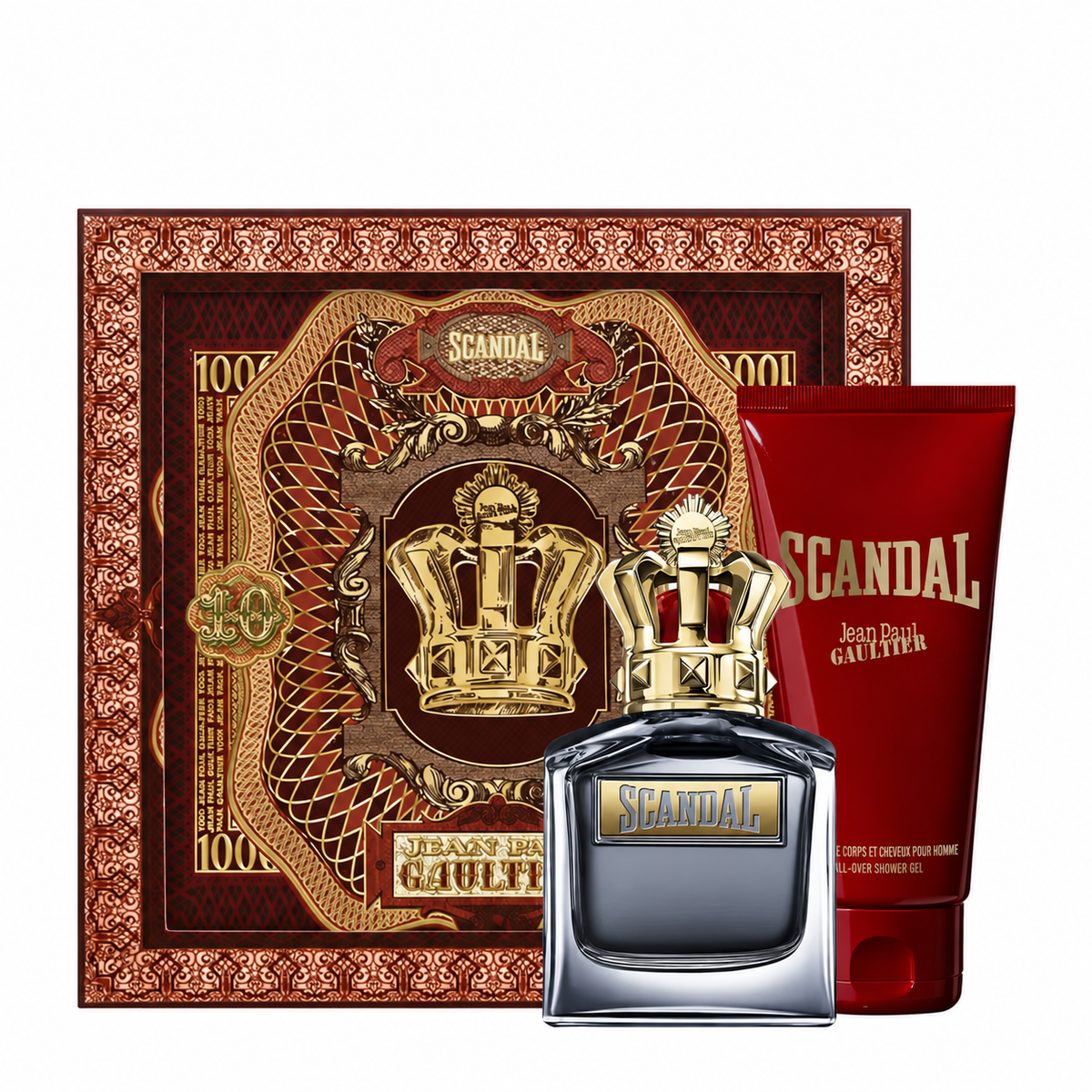 Kit Scandal Pour Homme + Gel de Banho 75ml