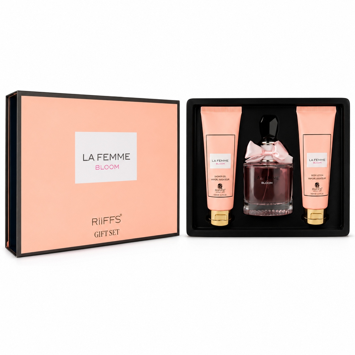 Kit La Femme Bloom + Gel de banho e Hidratante