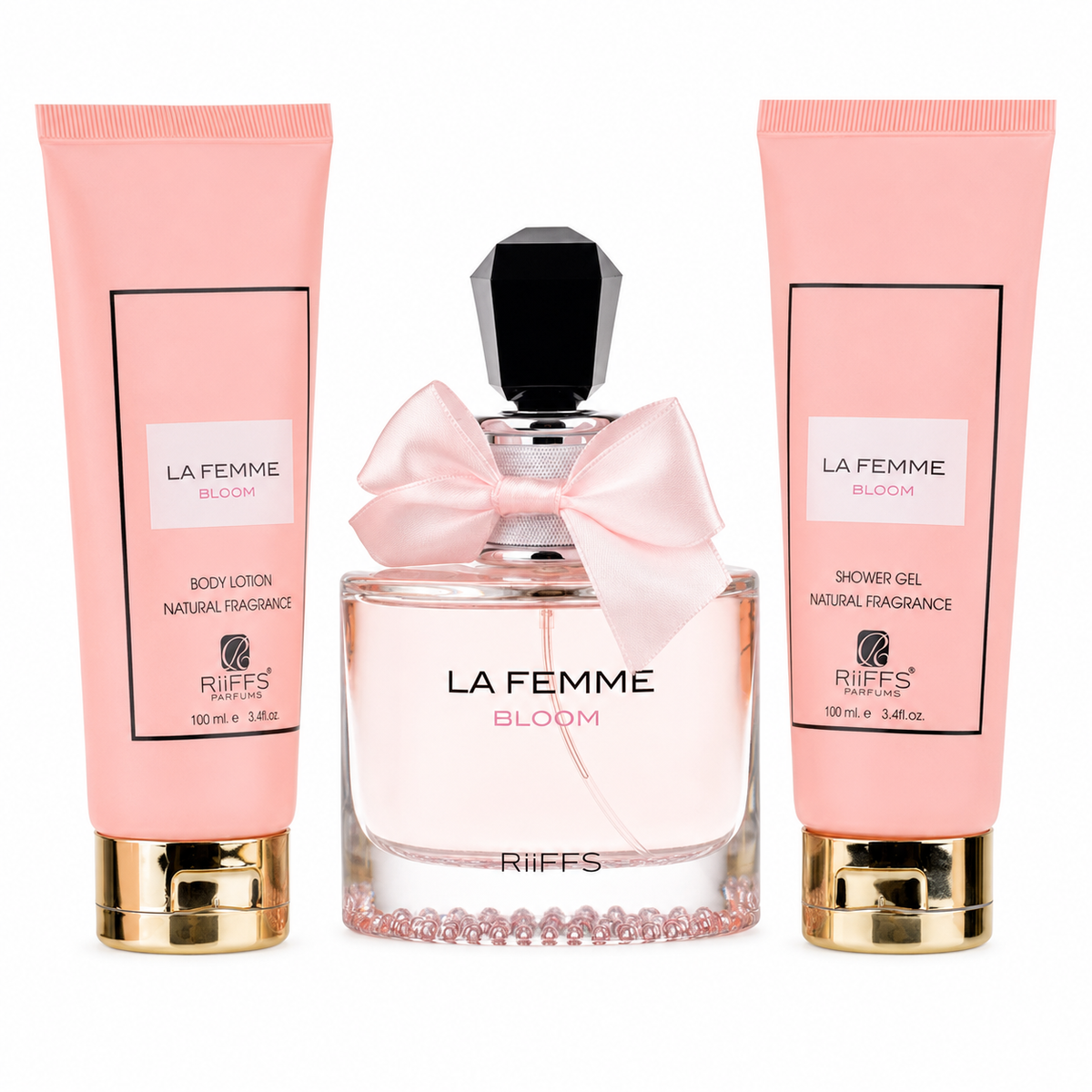 Kit La Femme Bloom + Gel de banho e Hidratante