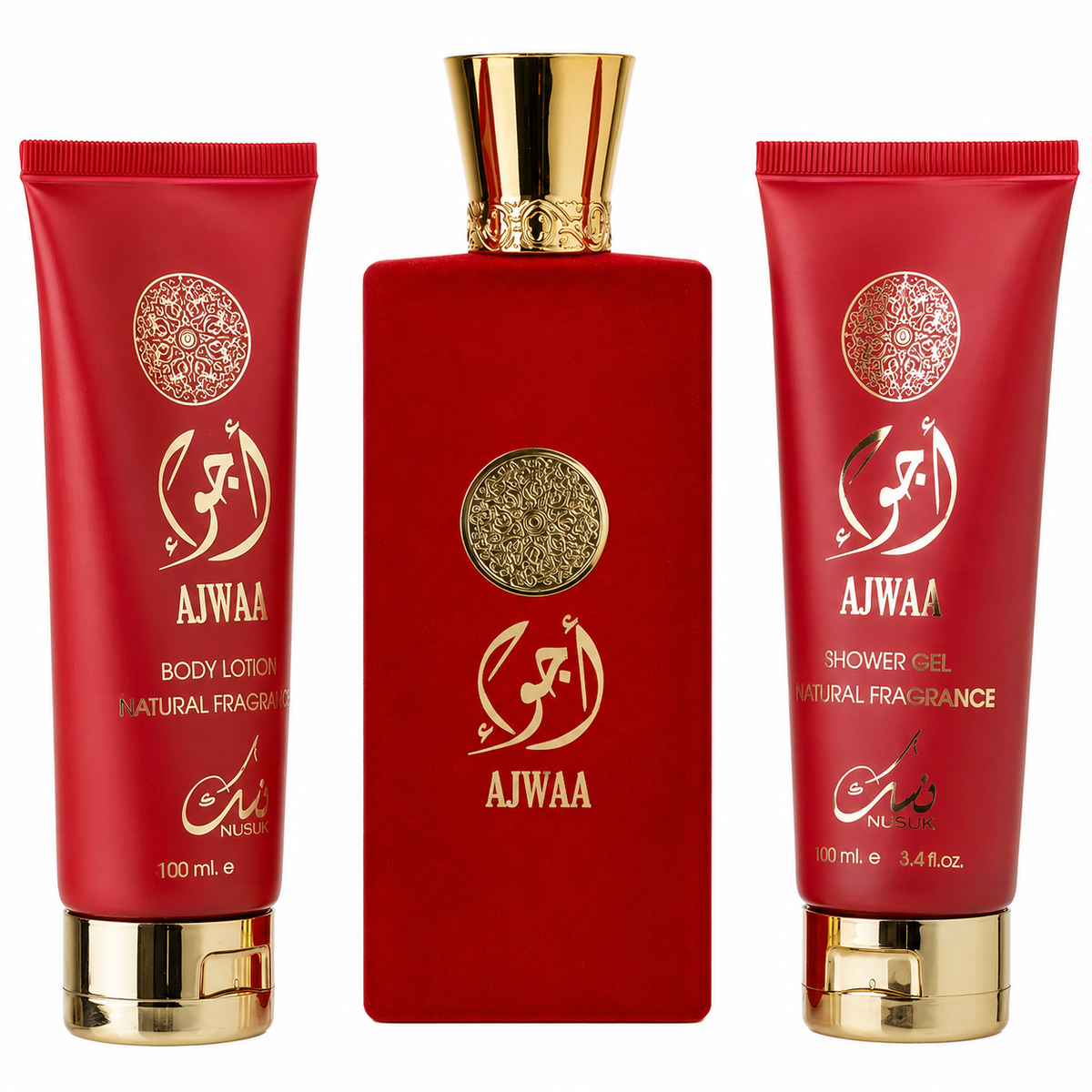 Kit Ajwaa Red + Gel de banho e Hidratante
